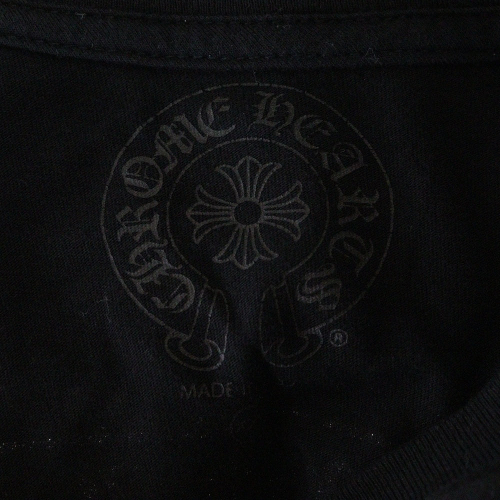 CHROME HEARTS(クロムハーツ) マルチカラーセメタリークロスロングスリーブTシャツ / 長袖カットソー MLTCOL CEM CRS L/S TEE