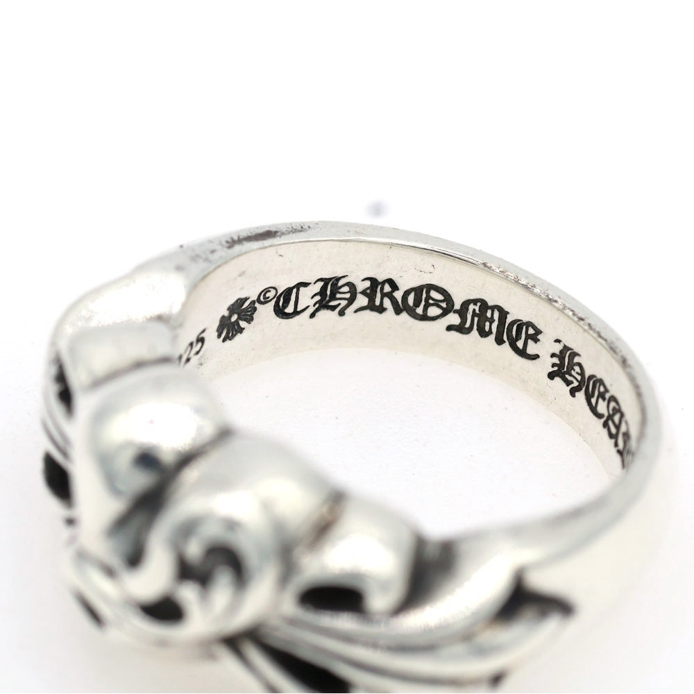 CHROME HEARTS(クロムハーツ) FLRL CRS HRT フローラルハート シルバーリング