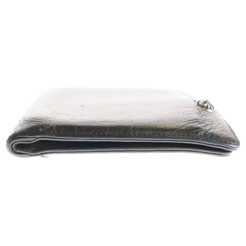 CHROME HEARTS(クロムハーツ) 1SNAP 1スナップ クロス ボールボタン レザーウォレット 財布 カモフラ