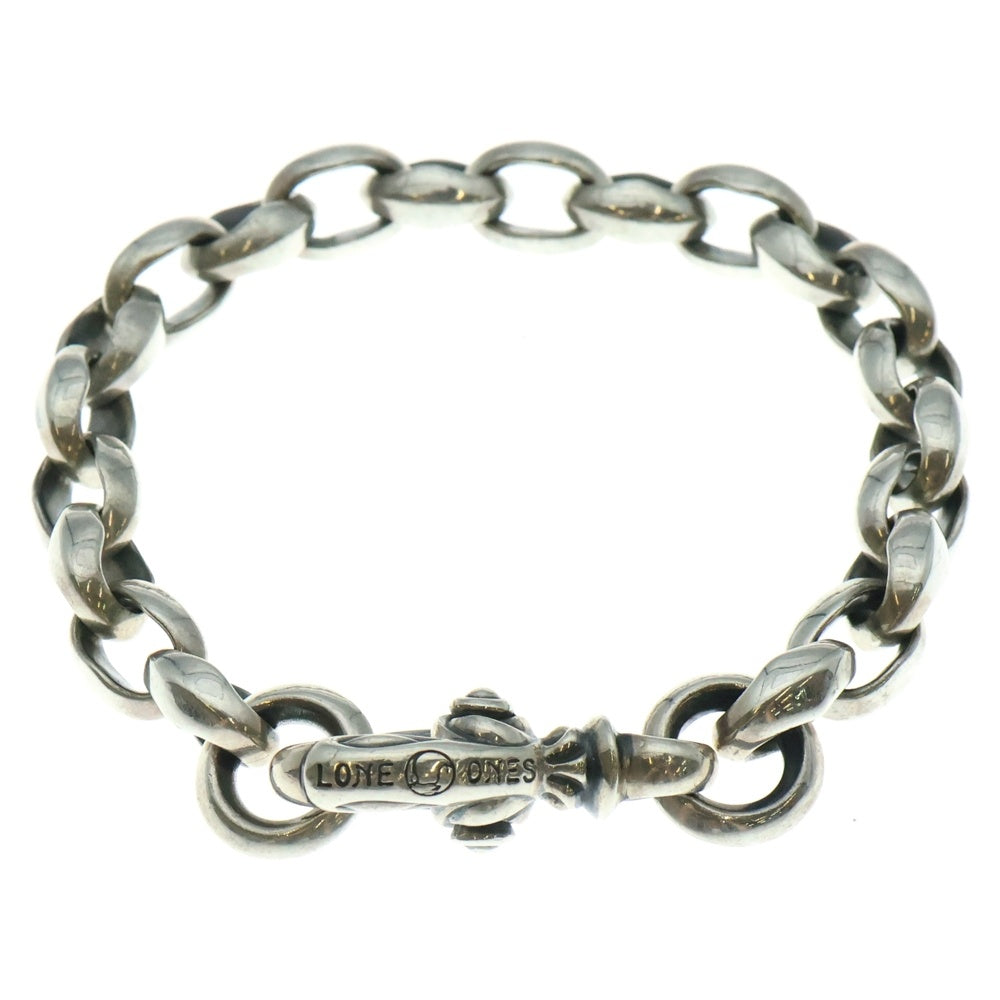 LONE ONES(ロンワンズ) SILK PLAIN CIRCLE BRACELET シルク リンク プレーンサークルブレスレット S MFB-0040S-PC