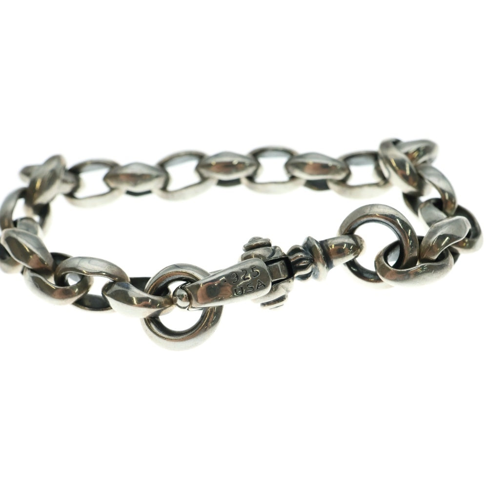 LONE ONES(ロンワンズ) SILK PLAIN CIRCLE BRACELET シルク リンク プレーンサークルブレスレット S MFB-0040S-PC