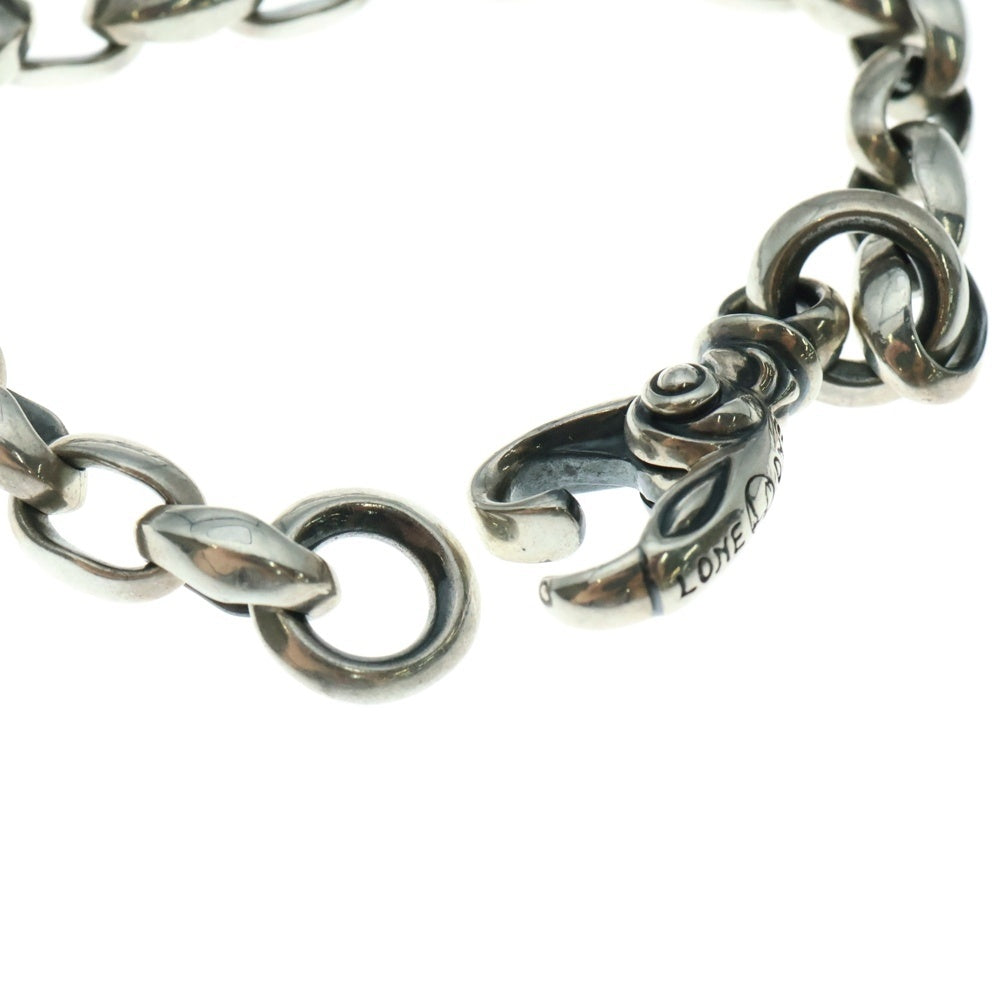LONE ONES(ロンワンズ) SILK PLAIN CIRCLE BRACELET シルク リンク プレーンサークルブレスレット S MFB-0040S-PC