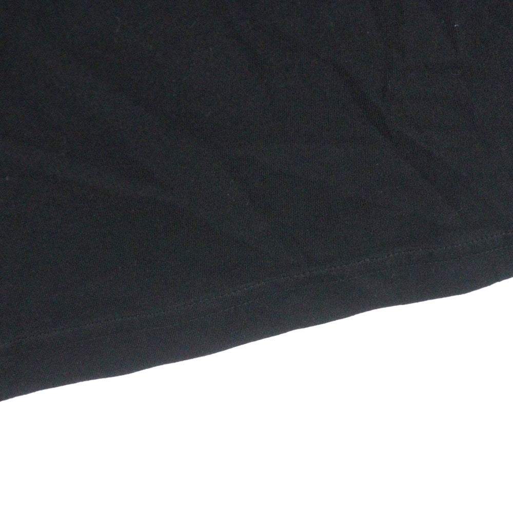 CHROME HEARTS(クロムハーツ) NECK LOGO S/S TEE ネック ロゴプリントTシャツ 半袖カットソー ブラック/ブルー