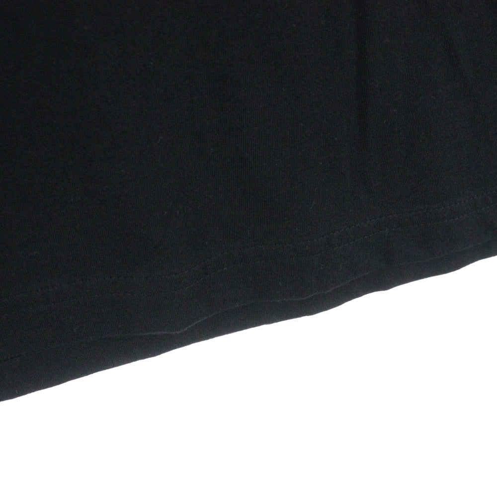 CHROME HEARTS(クロムハーツ) NECK LOGO S/S TEE ネック ロゴプリントTシャツ 半袖カットソー ブラック/ホワイト