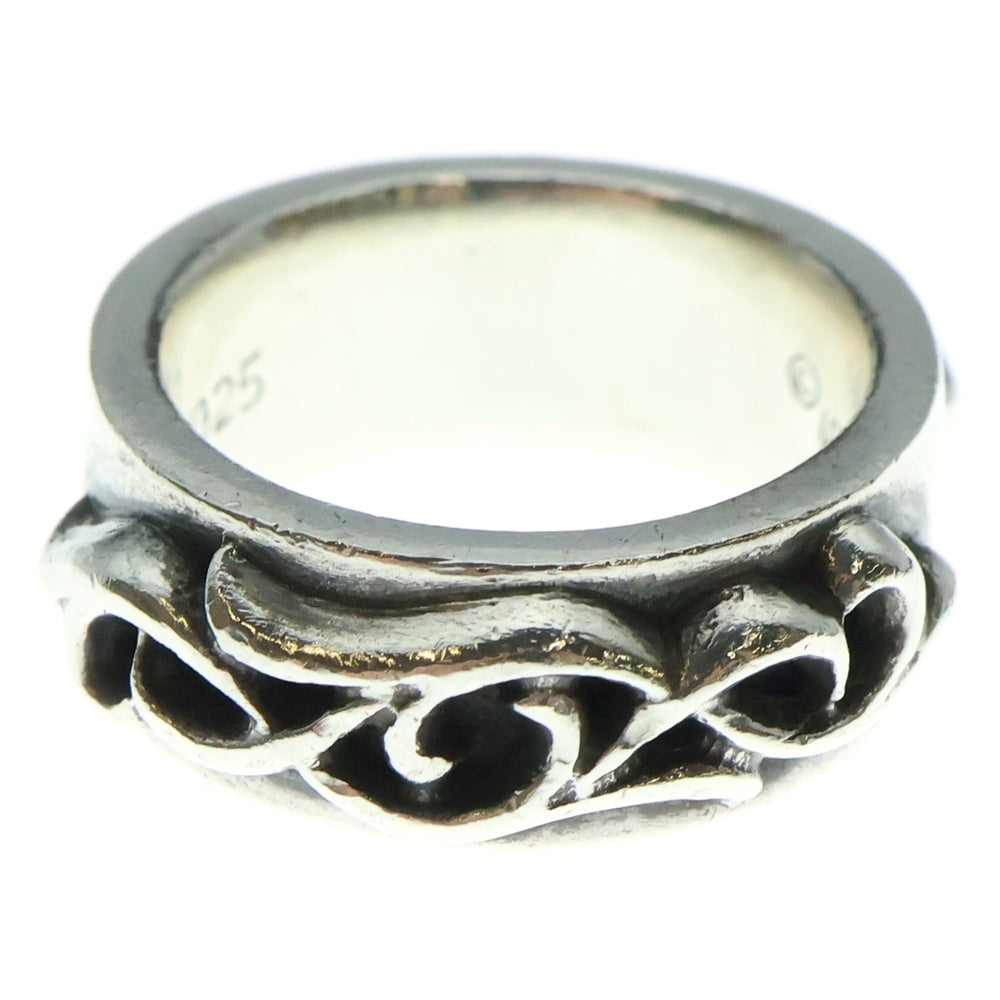 CHROME HEARTS(クロムハーツ) DBL NARROW VINE BAND ダブルナローヴァインバンド リング シルバー