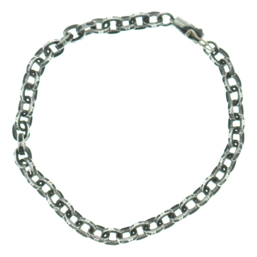 CHROME HEARTS(クロムハーツ) PAPER CHAIN ペーパーチェーン ブレスレット シルバー BCA178