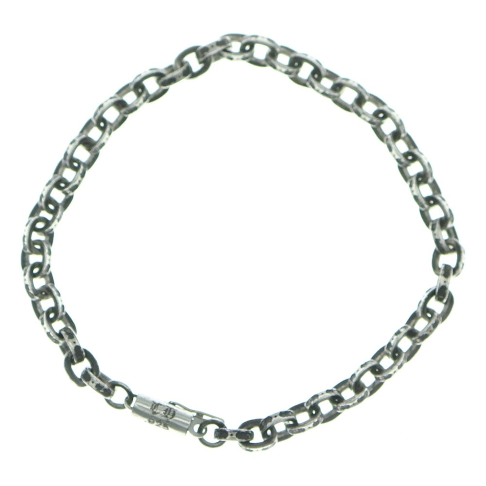 CHROME HEARTS(クロムハーツ) PAPER CHAIN ペーパーチェーン ブレスレット シルバー BCA178