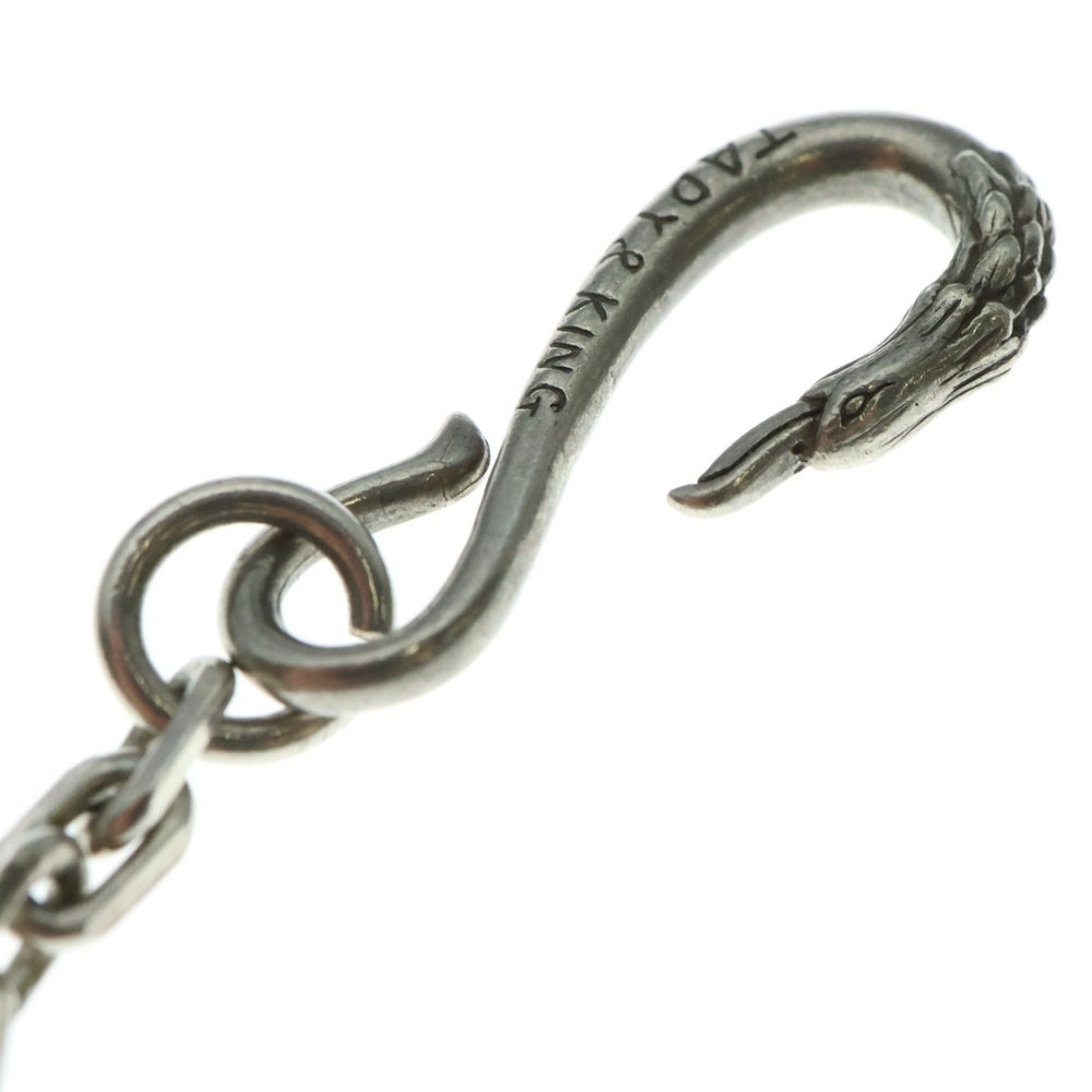 TADY & KING(タディアンドキング) イーグル フック&レギュラーホイールGPローズ付き 太角ネックレスチェーン シルバー/ゴールド