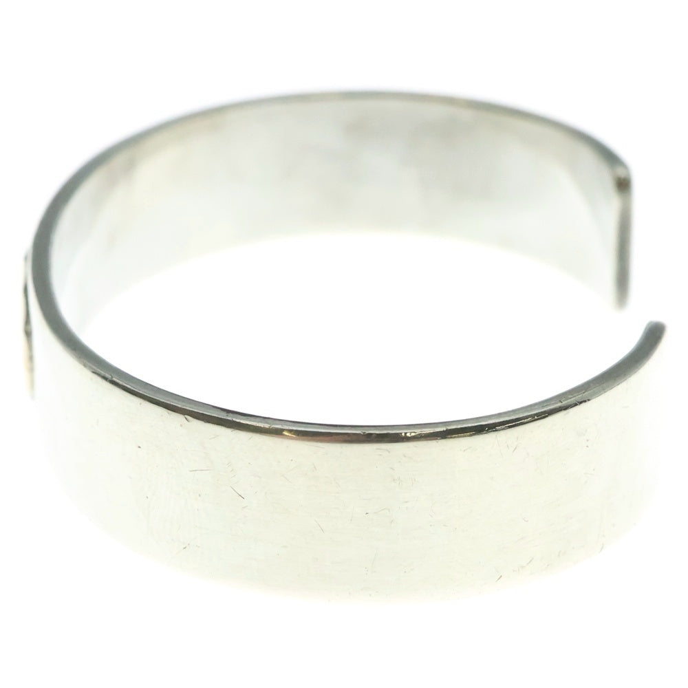 goro's(ゴローズ) 平打ちブレスS バングル シルバー/ゴールド