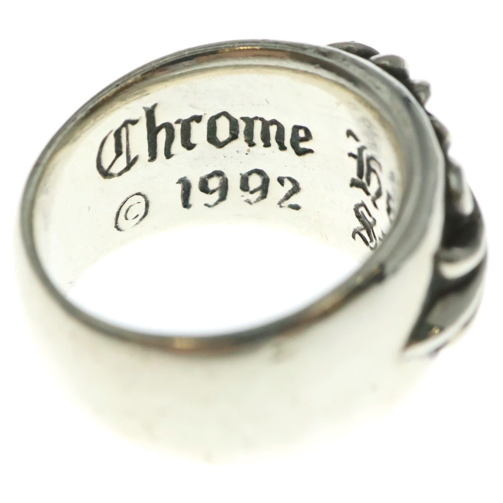CHROME HEARTS(クロムハーツ) FLRL CRS フローラルクロス リング シルバー BCA346