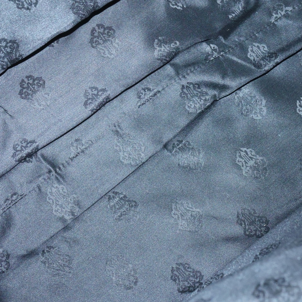 CHROME HEARTS(クロムハーツ) TOTE W SNP 3CEME 3セメタリークロスパッチ レザートートバッグ ブラック ※国内インボイス付属