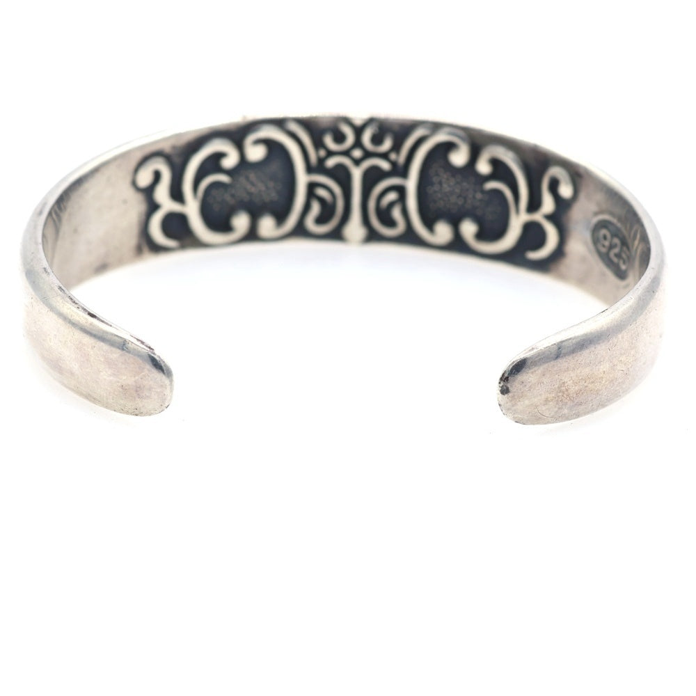 william walles(ウィリアム・ウォレス) SVロゴ入りバングル シルバー