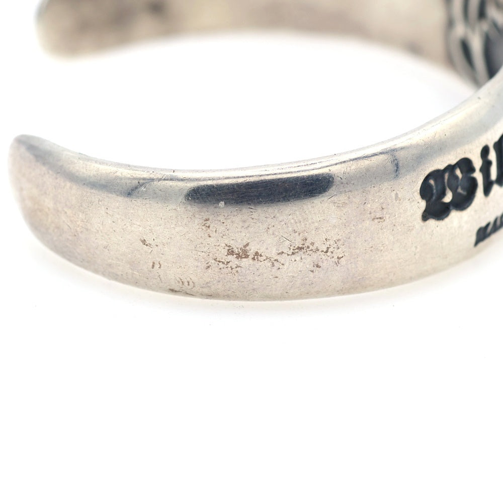 william walles(ウィリアム・ウォレス) SVロゴ入りバングル シルバー