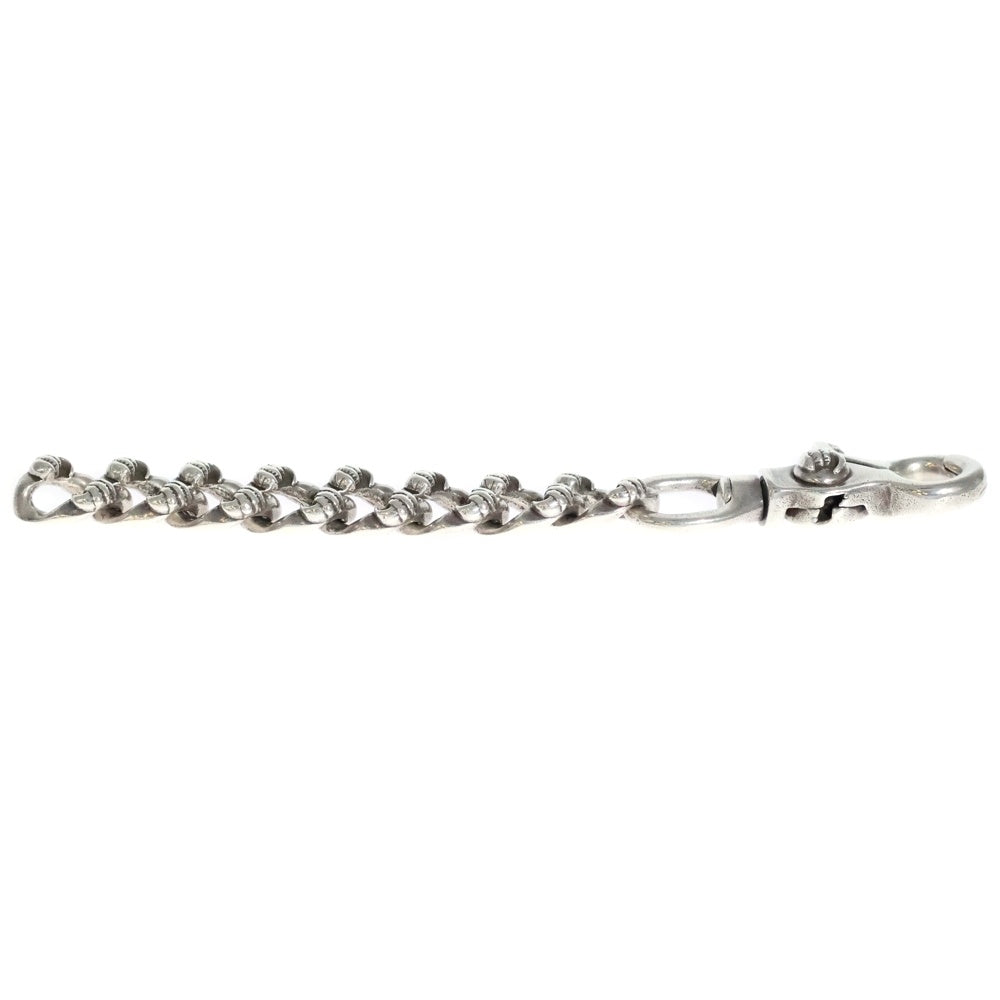 CHROME HEARTS(クロムハーツ) CLP CHN FNCY CLW-L クロウモチーフ ファンシーリンクロングキーチェーン シルバー