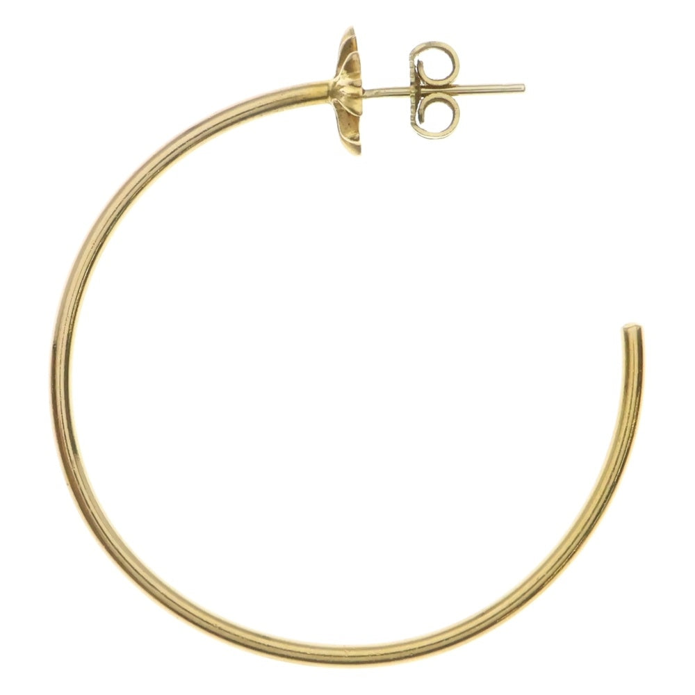 CHROME HEARTS(クロムハーツ) 22K HOOP CH PLS CHプラス フープピアス ゴールド