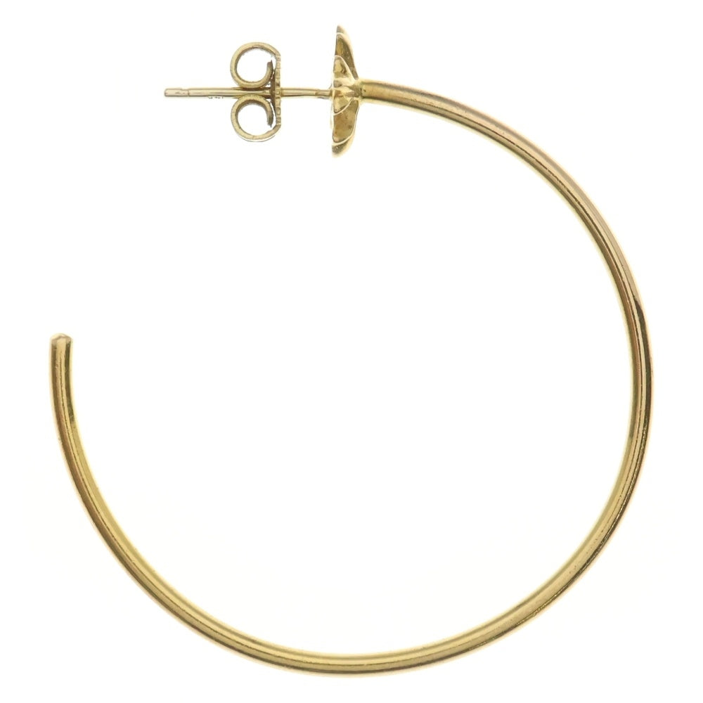 CHROME HEARTS(クロムハーツ) 22K HOOP CH PLS CHプラス フープピアス ゴールド
