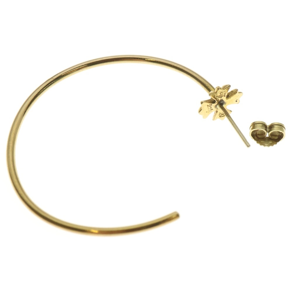 CHROME HEARTS(クロムハーツ) 22K HOOP CH PLS CHプラス フープピアス ゴールド