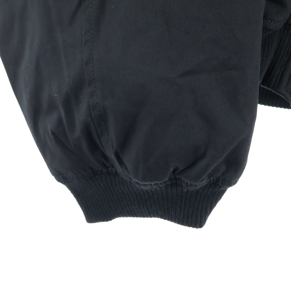 FFFPOSTALSERVICE(トリプルエフポスタルサービス) 24AW TEAM MA-1 BOMBER チームエンボスドボンバージャケット FFFPS036FW24 ブラック