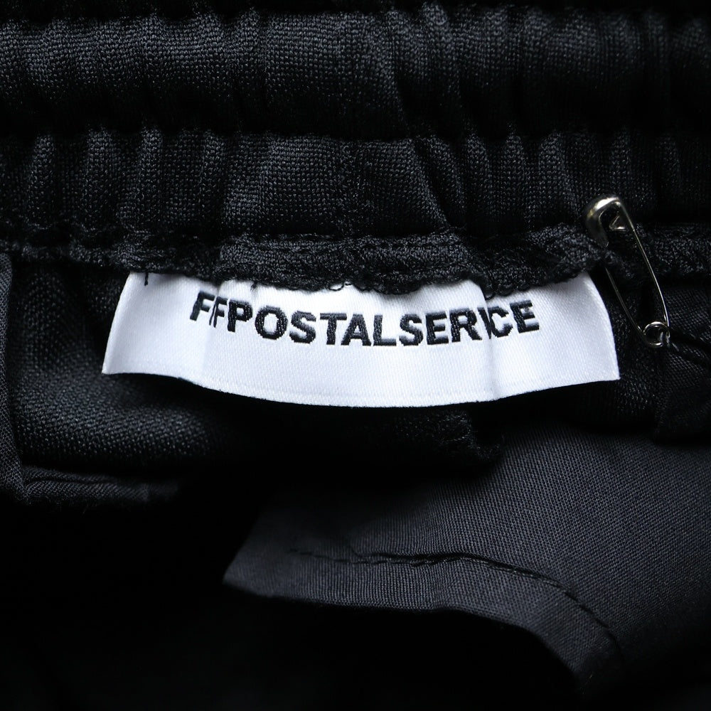FFFPOSTALSERVICE(トリプルエフポスタルサービス) 25SS ENIGMA TRACK PANTS エニグマトラックパンツ FFFPSSS2522 ブラック