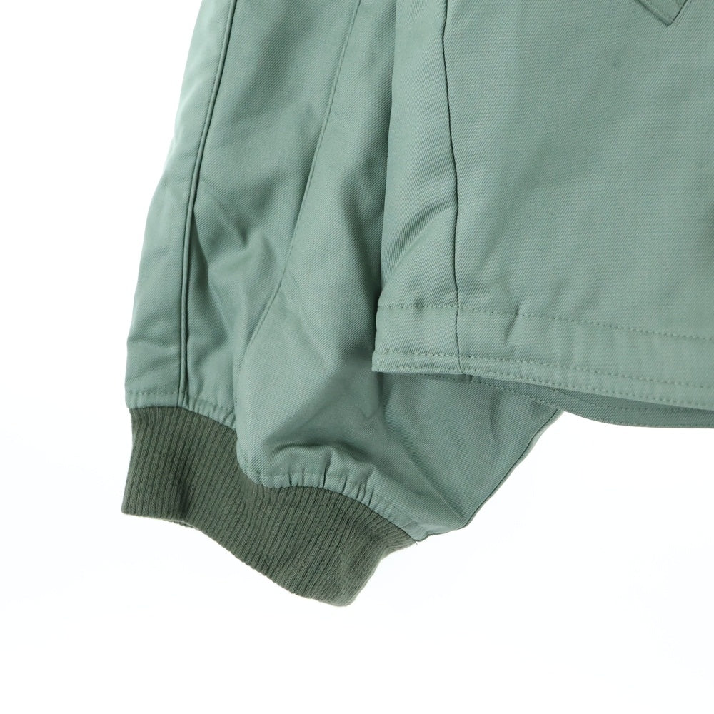 FFFPOSTALSERVICE(トリプルエフポスタルサービス) 25SS REIA HOODED PARACHUTE JACKET フーデッドパラシュートジャケット FFFPSSS2509 グリーン