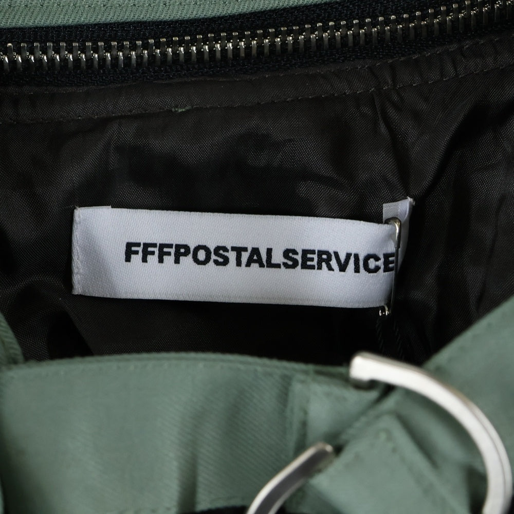 FFFPOSTALSERVICE(トリプルエフポスタルサービス) 25SS REIA HOODED PARACHUTE JACKET フーデッドパラシュートジャケット FFFPSSS2509 グリーン