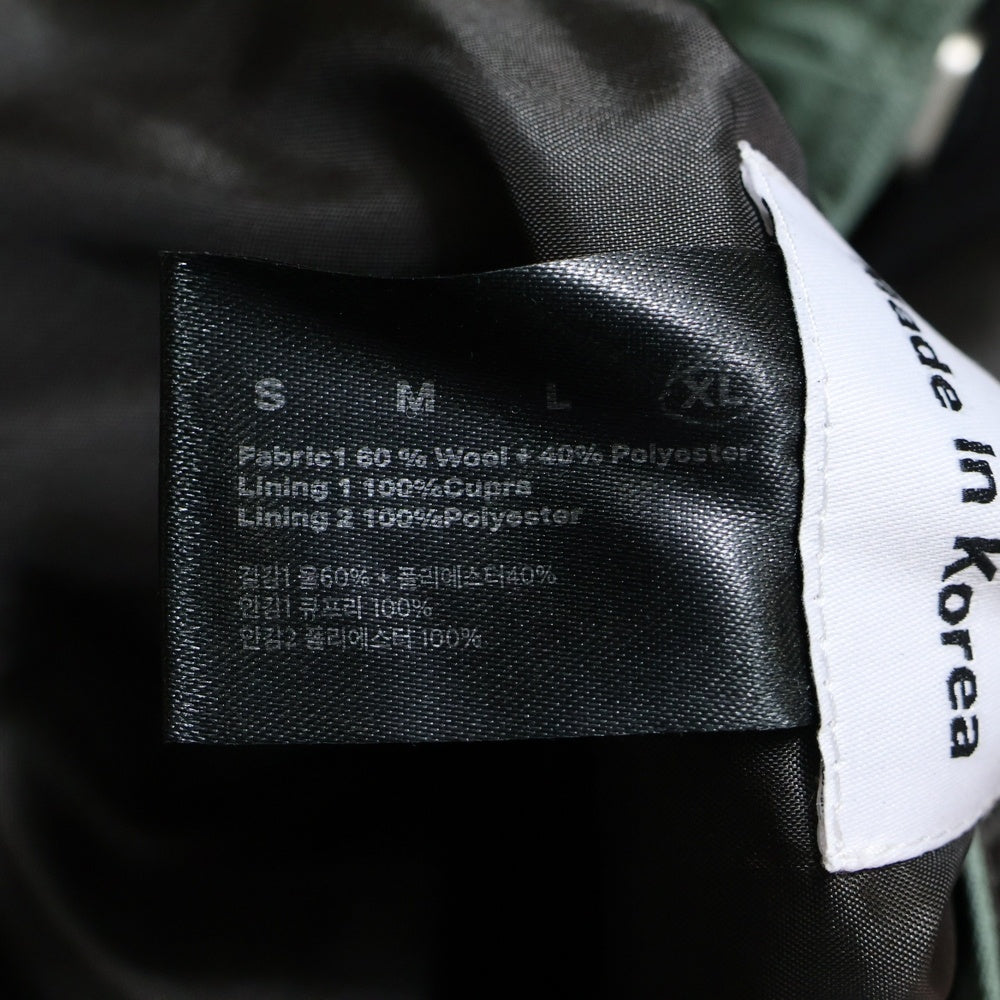 FFFPOSTALSERVICE(トリプルエフポスタルサービス) 25SS REIA HOODED PARACHUTE JACKET フーデッドパラシュートジャケット FFFPSSS2509 グリーン