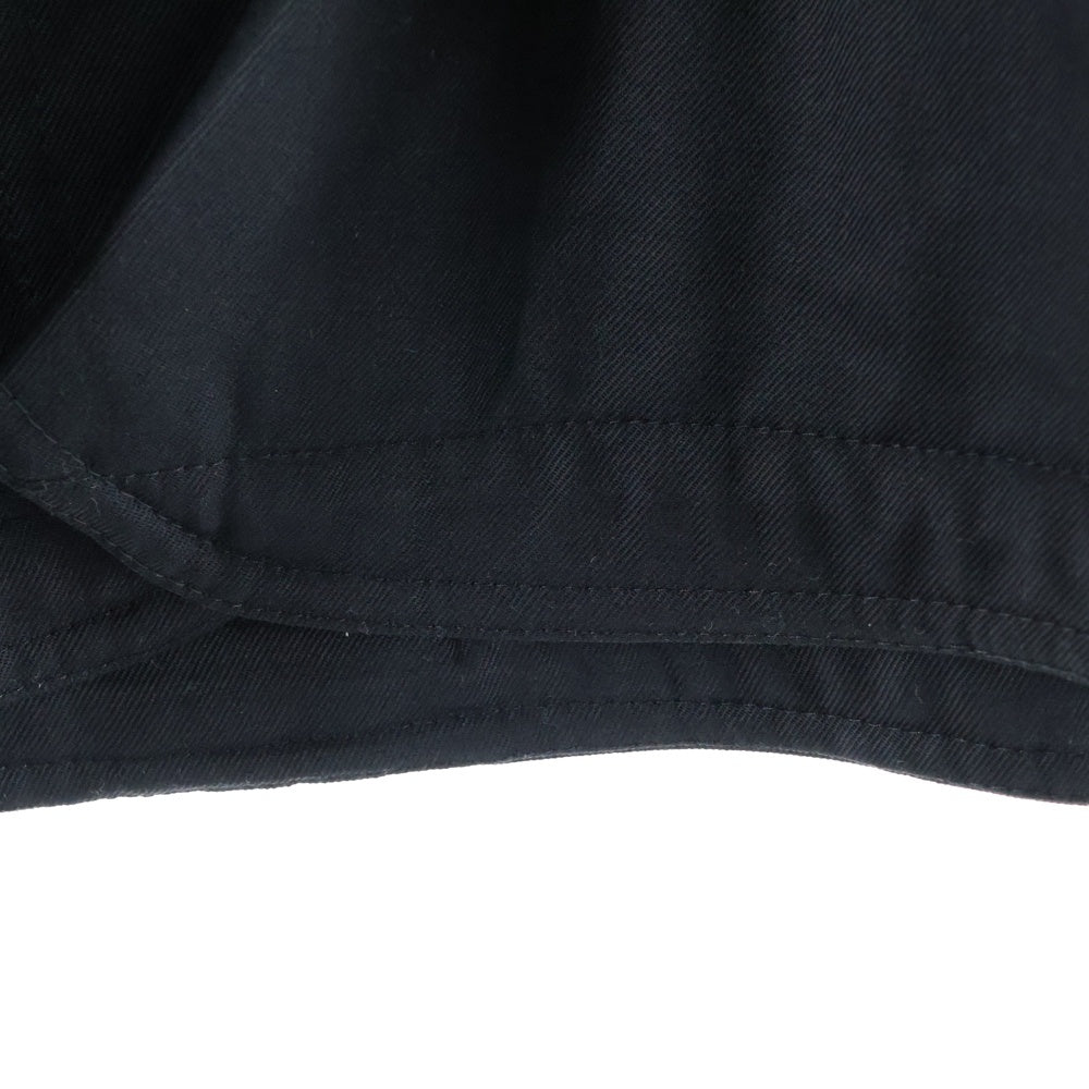 FFFPOSTALSERVICE(トリプルエフポスタルサービス) 25SS REIA HOODED PARACHUTE JACKET フーデッドパラシュートジャケット FFFPSSS2508 ブラック