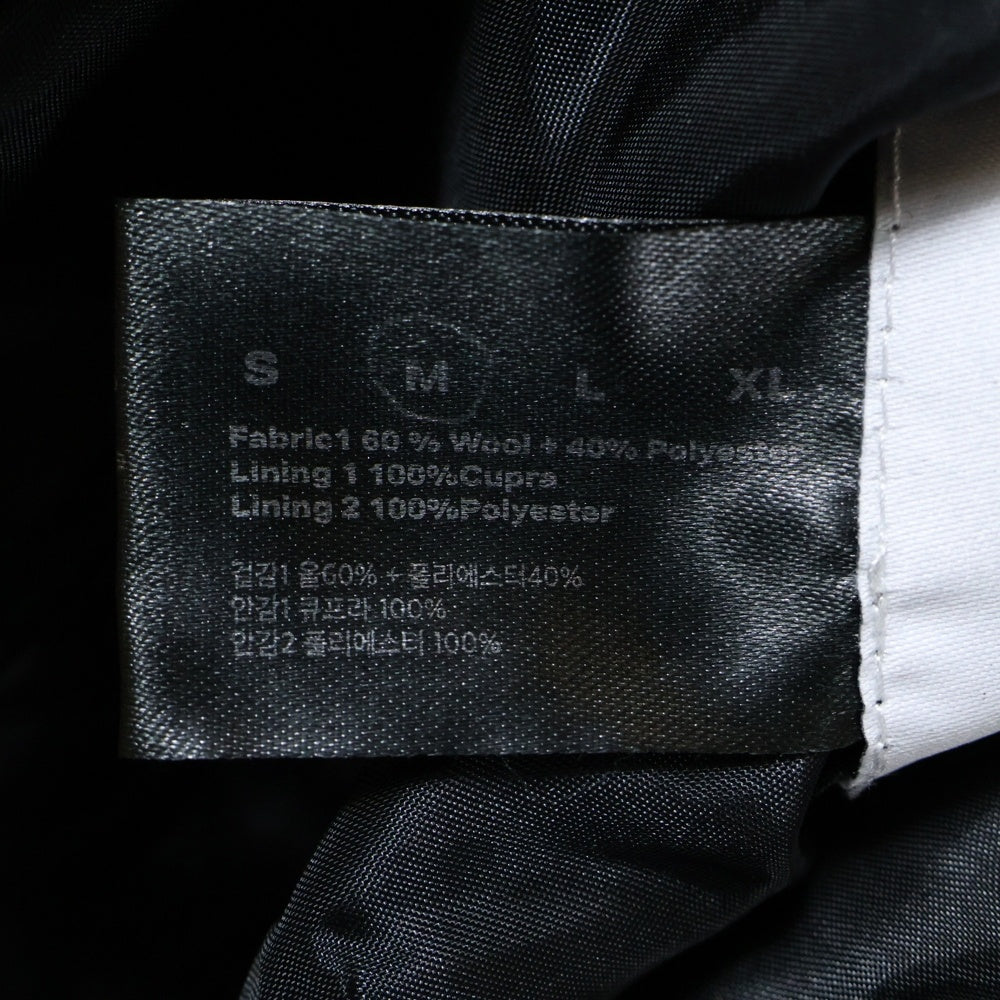 FFFPOSTALSERVICE(トリプルエフポスタルサービス) 25SS REIA HOODED PARACHUTE JACKET フーデッドパラシュートジャケット FFFPSSS2508 ブラック