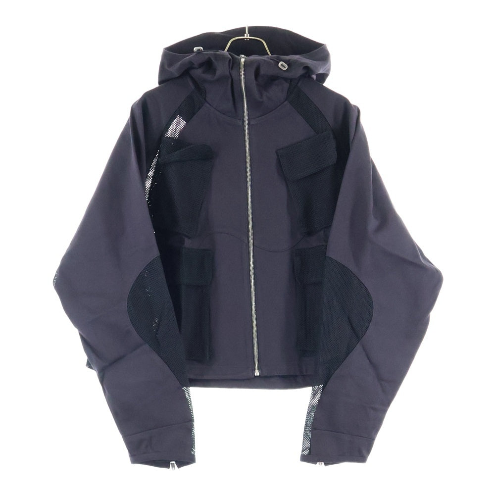 FFFPOSTALSERVICE(トリプルエフポスタルサービス) 25SS AIRE MULTI MESH POCKET JACKET マルチポケットメッシュミリタリージャケット FFFPSSS2505 ブラック