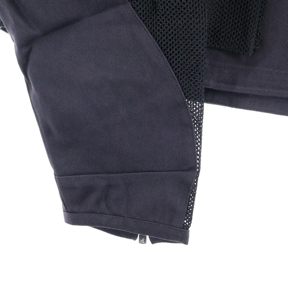 FFFPOSTALSERVICE(トリプルエフポスタルサービス) 25SS AIRE MULTI MESH POCKET JACKET マルチポケットメッシュミリタリージャケット FFFPSSS2505 ブラック
