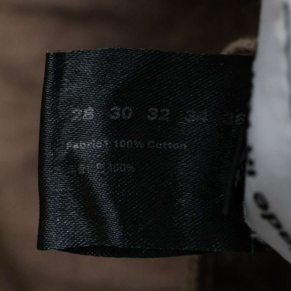 FFFPOSTALSERVICE(トリプルエフポスタルサービス) 25SS WIDE DAMAGED DENIM ダメージ加工デニムワイドパンツ FFFPSSS2527 ブラウン