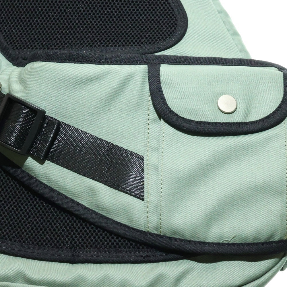 FFFPOSTALSERVICE(トリプルエフポスタルサービス) 25SS CARGO TECH SLING BAG カーゴテックバックパック リュック FFFPSSS2541 グリーン