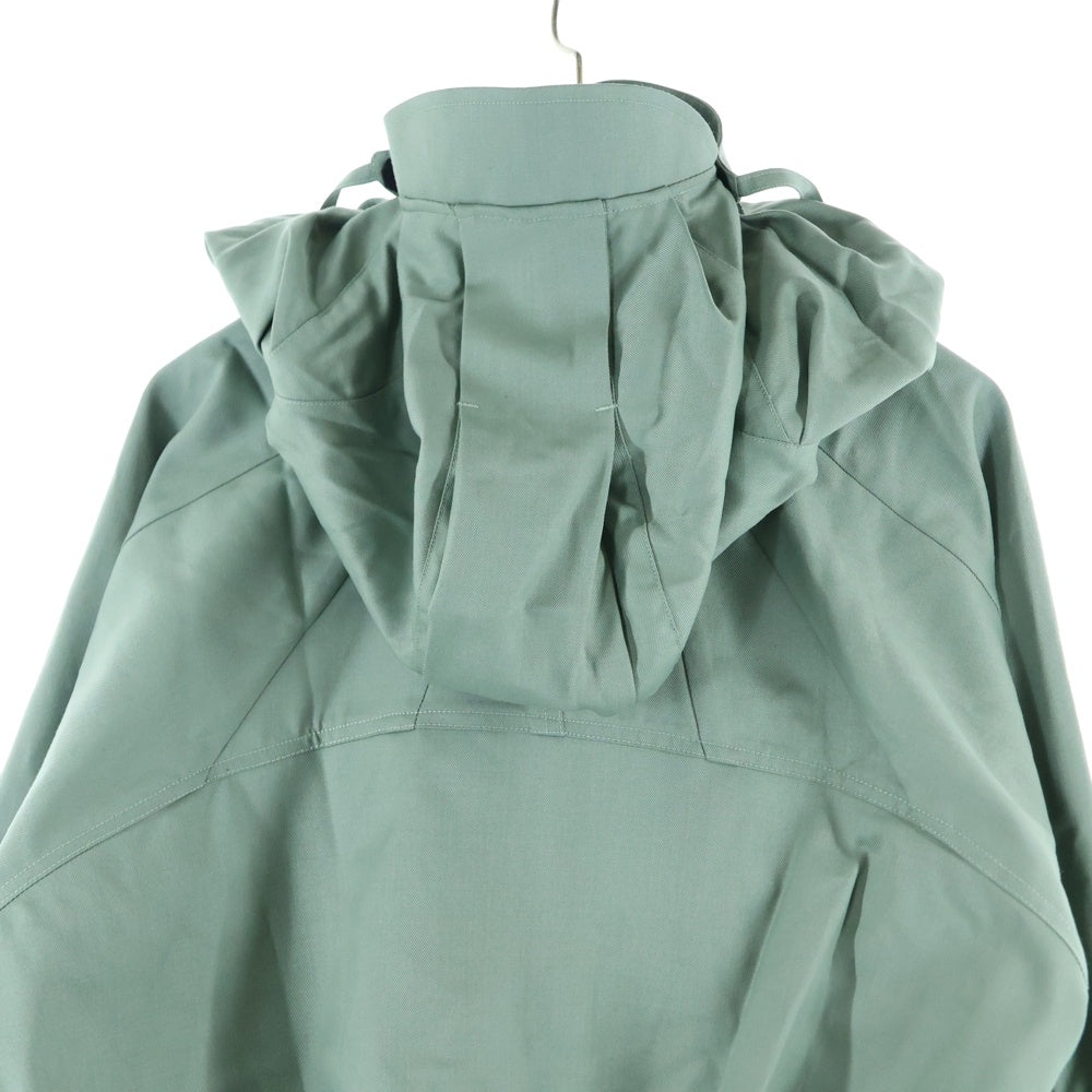 FFFPOSTALSERVICE(トリプルエフポスタルサービス) PARACHUTE CROPPED JACKET フェイスマスクフード パラシュートクロップドジャケット グリーン