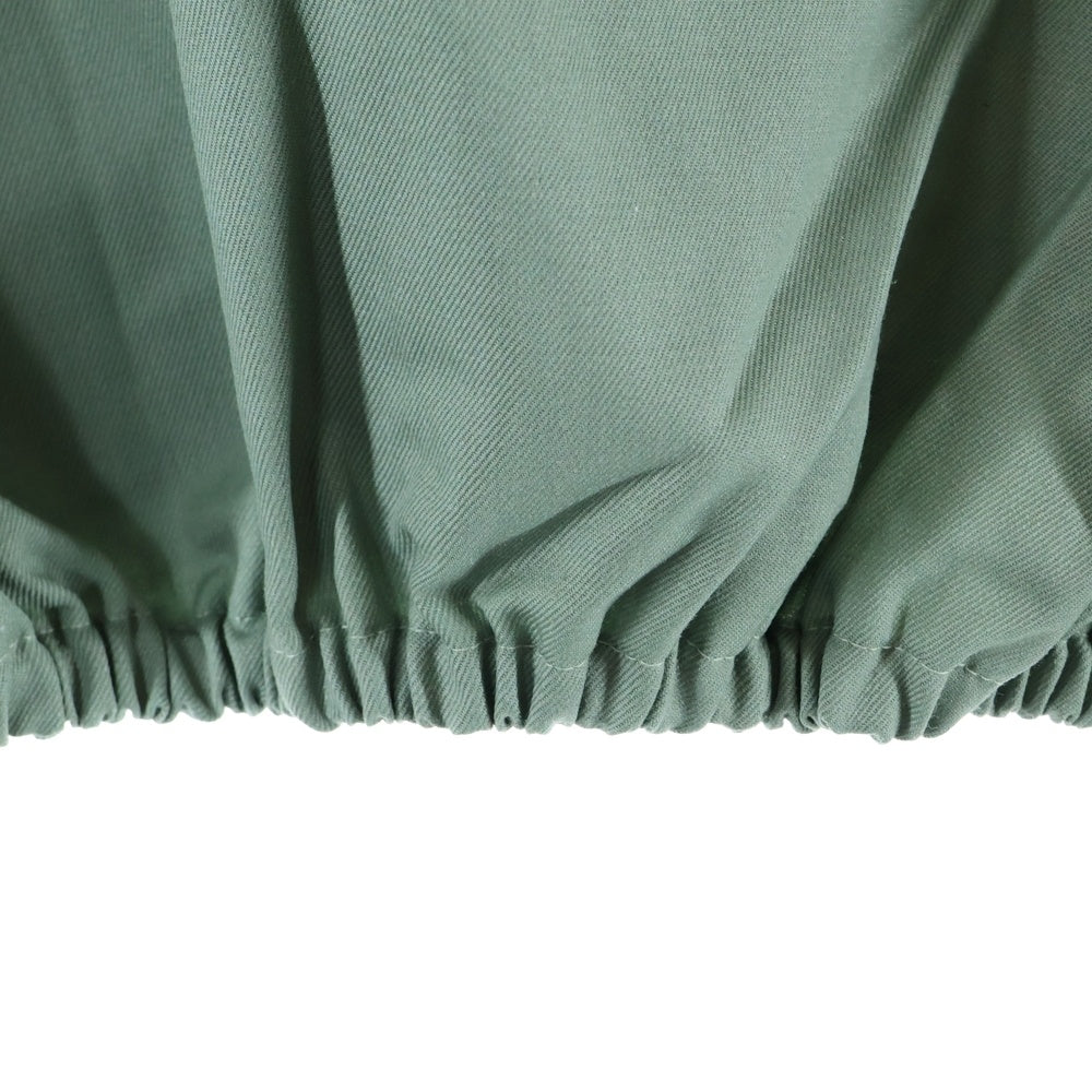 FFFPOSTALSERVICE(トリプルエフポスタルサービス) PARACHUTE CROPPED JACKET フェイスマスクフード パラシュートクロップドジャケット グリーン