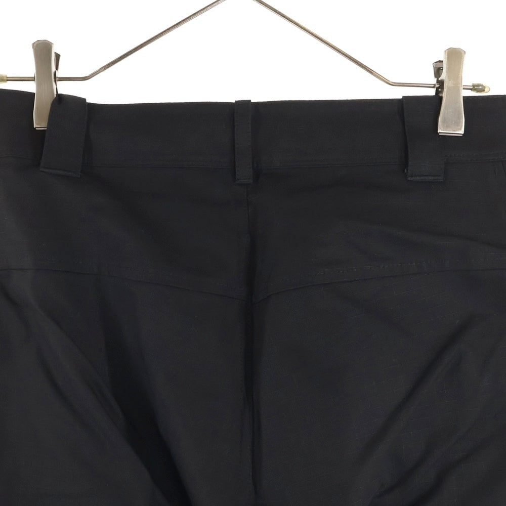FFFPOSTALSERVICE(トリプルエフポスタルサービス) 25SS 3-WAY ZIP CARGO TROUSERS ジップカーゴトラウザーズパンツ FFFPSSS2513 ブラック