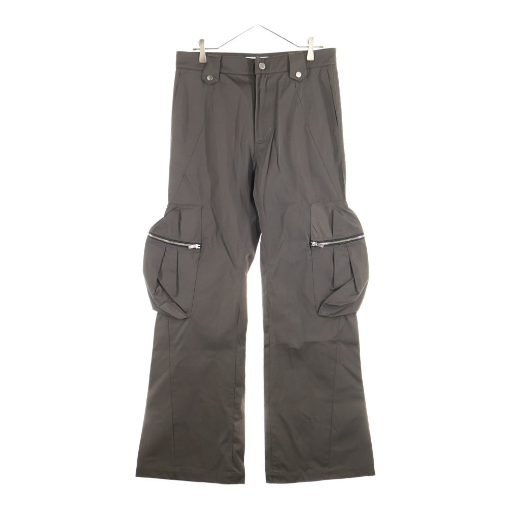 FFFPOSTALSERVICE(トリプルエフポスタルサービス) 25SS FLARE CARGO V5 フレアカーゴパンツ FFFPSSS2517 グレー