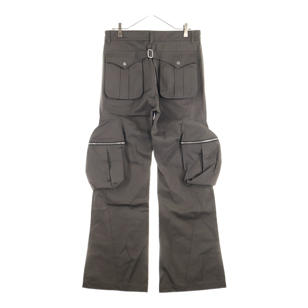 FFFPOSTALSERVICE(トリプルエフポスタルサービス) 25SS FLARE CARGO V5 フレアカーゴパンツ FFFPSSS2517 グレー