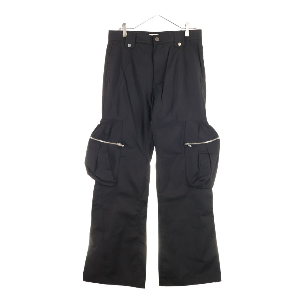 FFFPOSTALSERVICE(トリプルエフポスタルサービス) 25SS FLARE CARGO V5 フレアカーゴパンツ FFFPSSS2516 ブラック