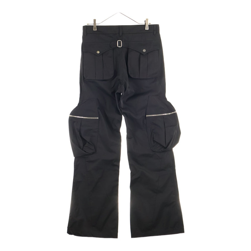 FFFPOSTALSERVICE(トリプルエフポスタルサービス) 25SS FLARE CARGO V5 フレアカーゴパンツ FFFPSSS2516 ブラック