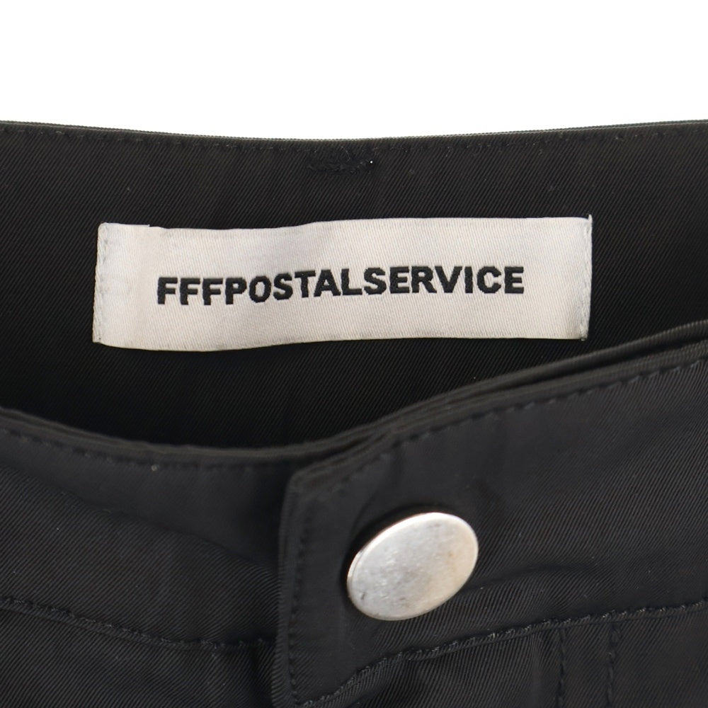 FFFPOSTALSERVICE(トリプルエフポスタルサービス) 25SS FLARE CARGO V5 フレアカーゴパンツ FFFPSSS2516 ブラック