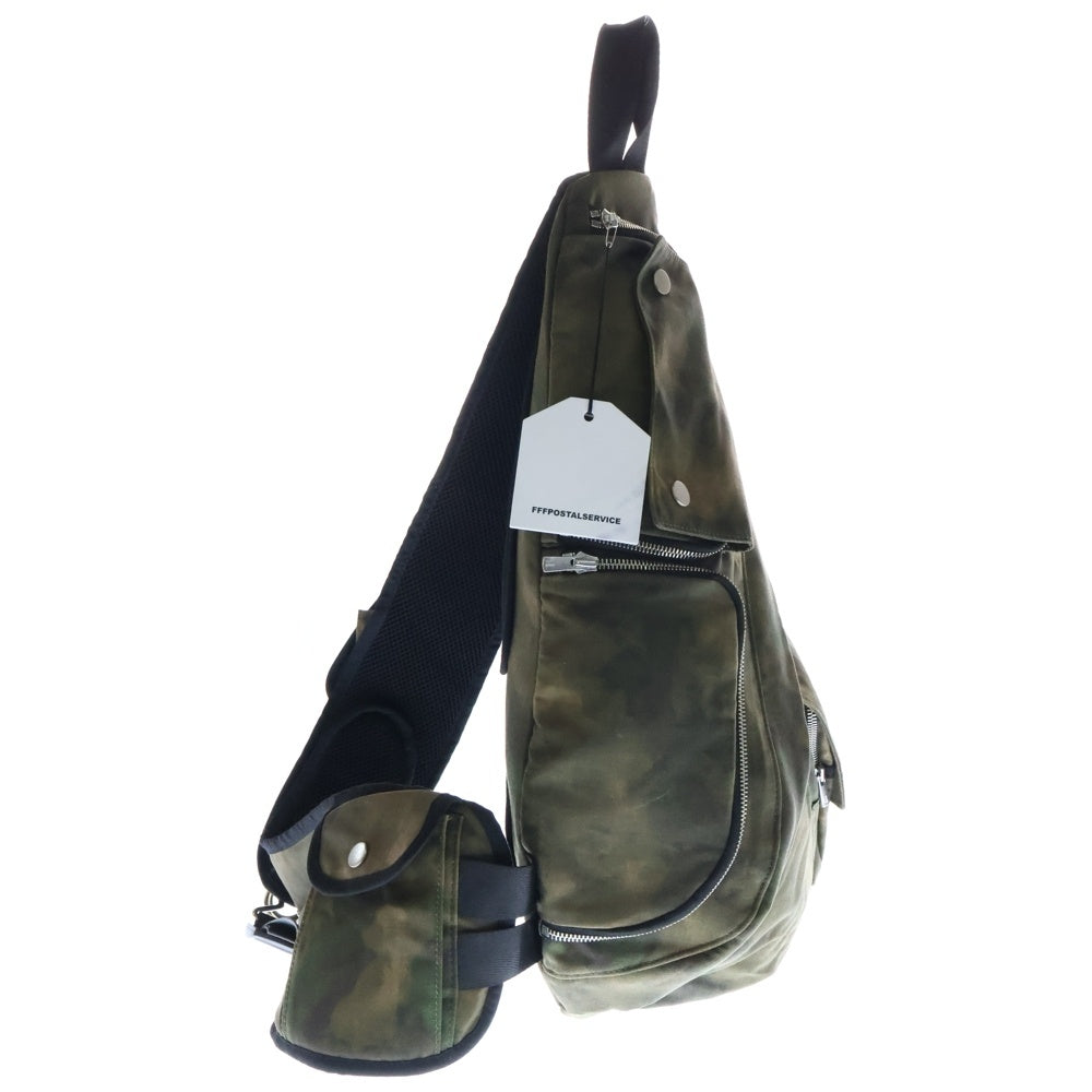FFFPOSTALSERVICE(トリプルエフポスタルサービス) 25SS CARGO TECH SLING BAG カーゴテックバックパック リュック FFFPSSS2542 グリーン