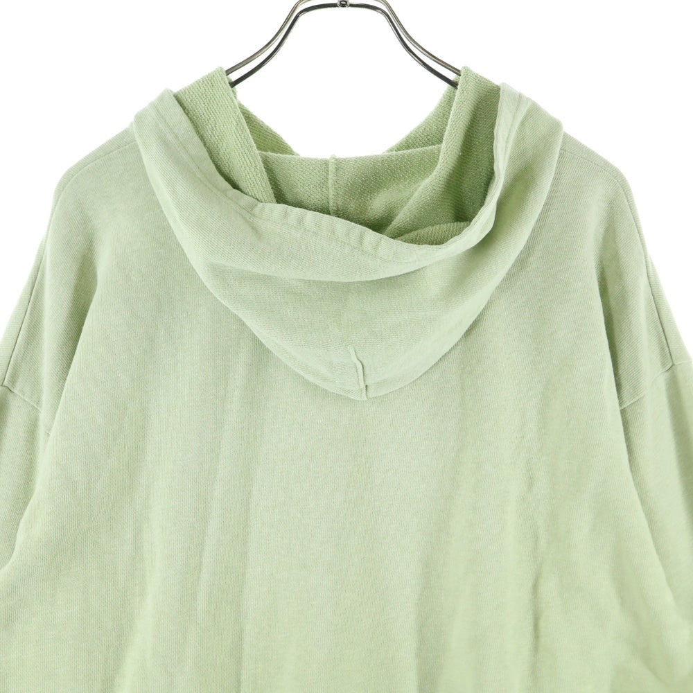 KAPITAL(キャピタル) SPEAKEASY KAPITAL PT Lined Hood Sweatshirt ロゴプルオーバーフーディーパーカー K2409LC046 グリーン