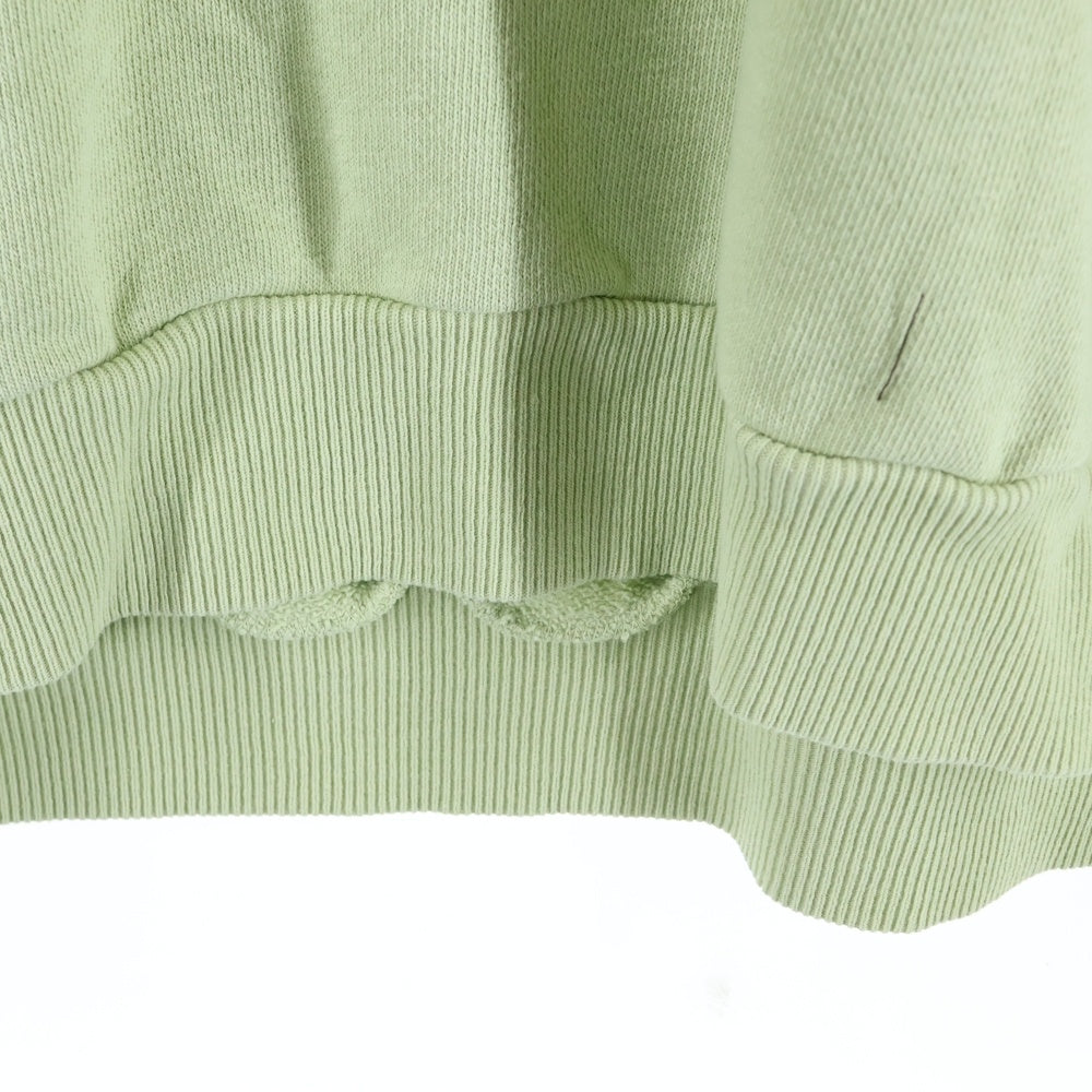 KAPITAL(キャピタル) SPEAKEASY KAPITAL PT Lined Hood Sweatshirt ロゴプルオーバーフーディーパーカー K2409LC046 グリーン