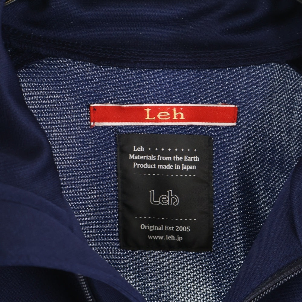 Leh(レー) 23SS ZIP TRACK BLOUSON ジップアップトラックブルゾンジャケット Leh918 ネイビー