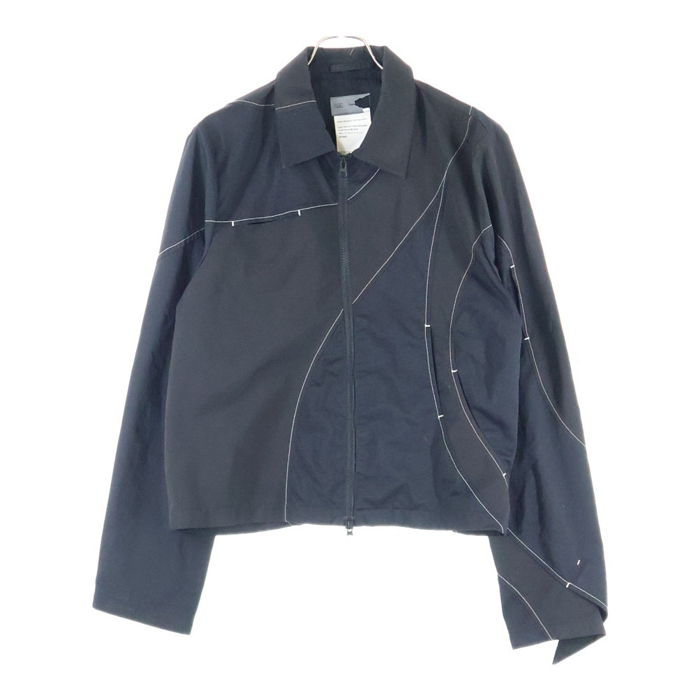 POST ARCHIVE FACTION(ポストアーカイブファクション) 3.0 TECHNICAL JACKET LEFT ステッチデザインテクニカルジャケット ブラック