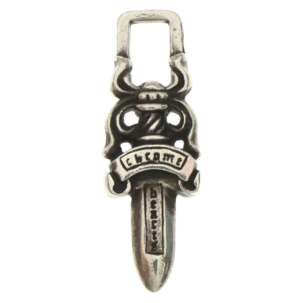 CHROME HEARTS(クロムハーツ) #5 DAGGER ZIP1 ダガージップ シルバーネックレストップ シルバー