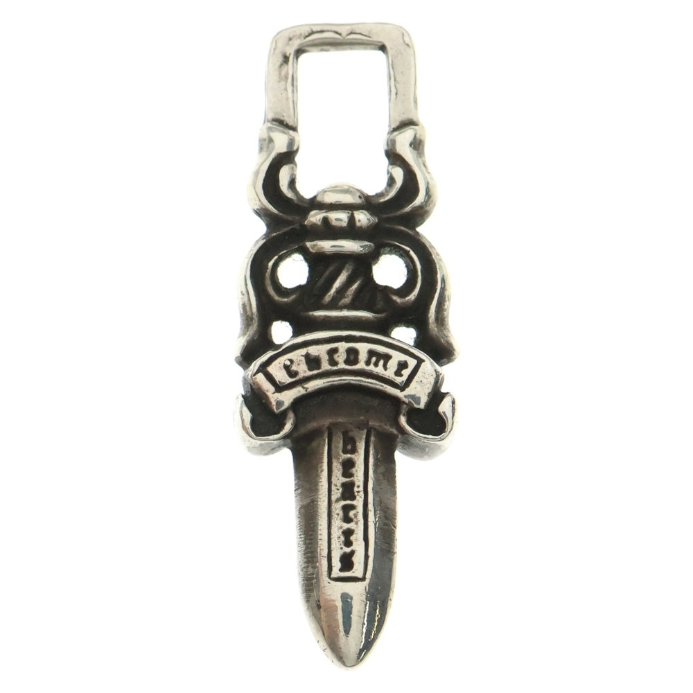 CHROME HEARTS(クロムハーツ) #5 DAGGER ZIP1 ダガージップ シルバーネックレストップ シルバー