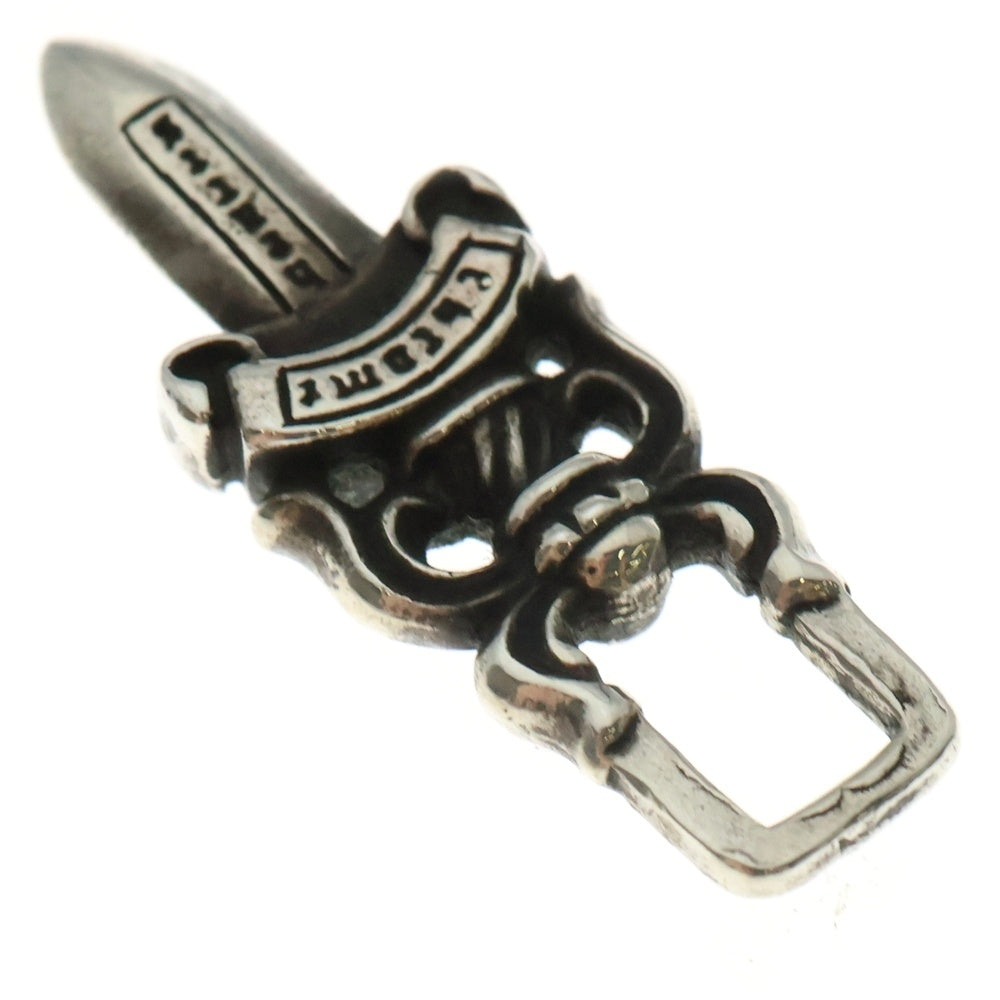 CHROME HEARTS(クロムハーツ) #5 DAGGER ZIP1 ダガージップ シルバーネックレストップ シルバー