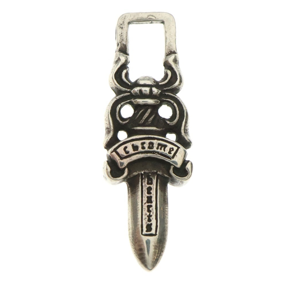 CHROME HEARTS(クロムハーツ) #5 DAGGER ZIP1 ダガージップ シルバーネックレストップ シルバー