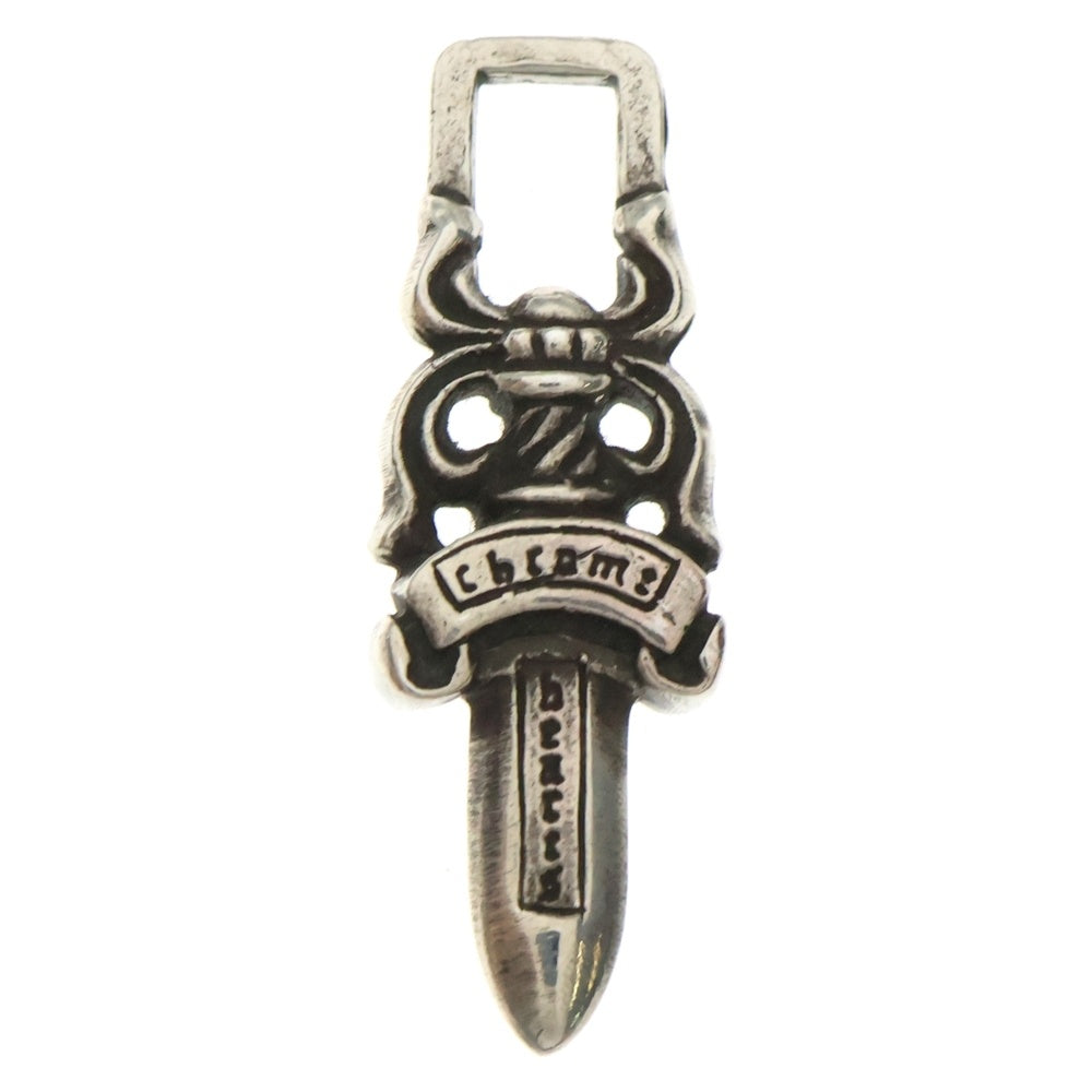 CHROME HEARTS(クロムハーツ) #5 DAGGER ZIP1 ダガージップ シルバーネックレストップ シルバー